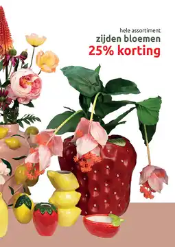 Deka Tuin Zijden bloemen aanbieding