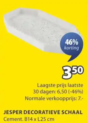 Jysk Jesper decoratieve schaal aanbieding