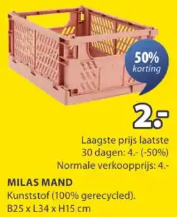 Jysk Milas mand aanbieding