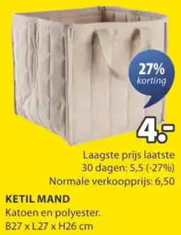 Jysk Ketil mand aanbieding
