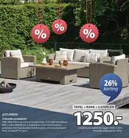 Jysk Jutlandia Stavern loungeset aanbieding