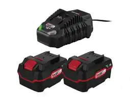 Lidl PARKSIDE Set van 2 accu's 20 V - 4 Ah en 1 lader - 4,5 A aanbieding