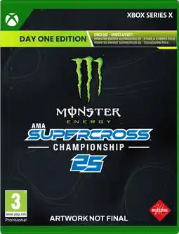 MediaMarkt Koch Software Monster Energy Supercross 25 - Day One Edition Xbox Series X aanbieding
