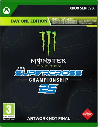 MediaMarkt Koch Software Monster Energy Supercross 25 - Day One Edition Xbox Series X aanbieding