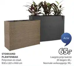 Jysk Stokkand plantenbak aanbieding