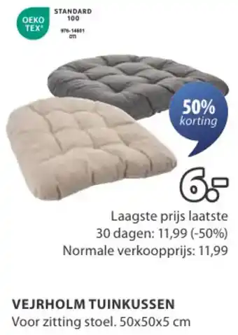 Jysk Vejrholm tuinkussen aanbieding