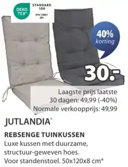 Jysk Jutlandia rebsenge tuinkussen aanbieding