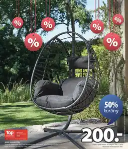 Jysk Bork hangstoel aanbieding