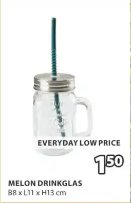 Jysk Melon drinkglas aanbieding