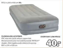 Jysk Flendalen luchtbed aanbieding