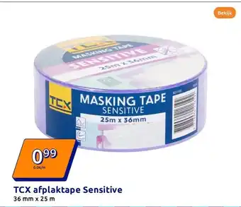 Action TCX afplaktape Sensitive aanbieding