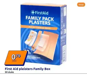Action First Aid pleisters Family Box aanbieding