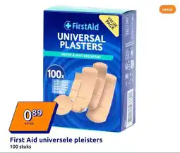 Action First Aid universele pleisters aanbieding
