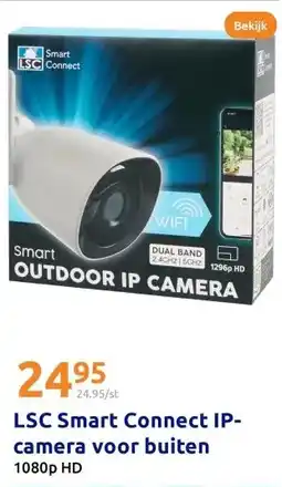 Action LSC Smart Connect IP-camera voor buiten aanbieding