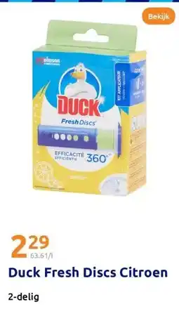 Action Duck Fresh Discs Citroen aanbieding