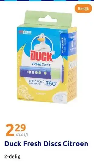 Action Duck Fresh Discs Citroen aanbieding