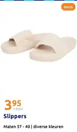 Action Slippers aanbieding