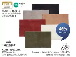 Jysk Kronborg karlstad badmat aanbieding