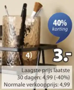 Jysk Genevad tandenborstelhouder aanbieding