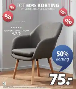 Jysk FSC Udsbjerg fauteuil aanbieding
