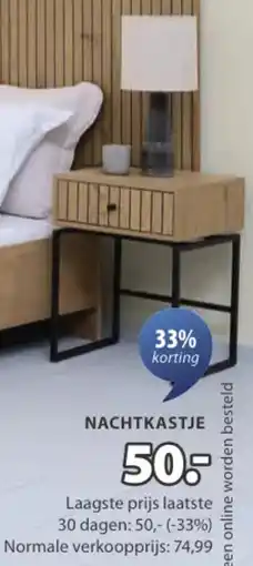 Jysk Nachtkastje aanbieding