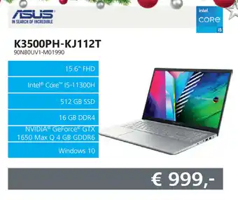 Informatique Asus K3500PH-KJ112T | 90NB0UV1-M01990 aanbieding