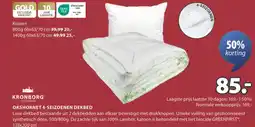 Jysk Okshornet 4-seizoenen dekbed aanbieding