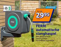 Action FERM automatische slanghaspel aanbieding