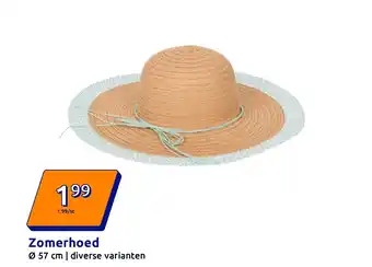 Action Zomerhoed aanbieding
