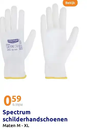 Action Spectrum schilderhandschoenen aanbieding