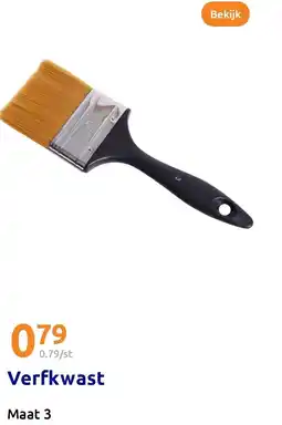 Action Verfkwast aanbieding