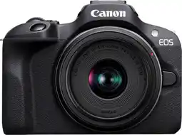 Bol.com Canon EOS R100 - Systeemcamera + RF-S 18-45mm IS STM + RF-S 55-210mm lens aanbieding