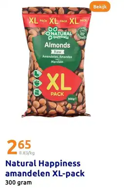 Action Natural Happiness amandelen XL-pack aanbieding