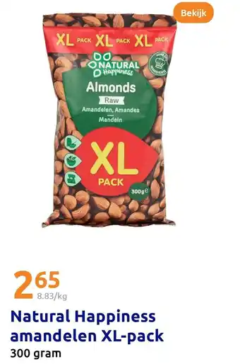 Action Natural Happiness amandelen XL-pack aanbieding
