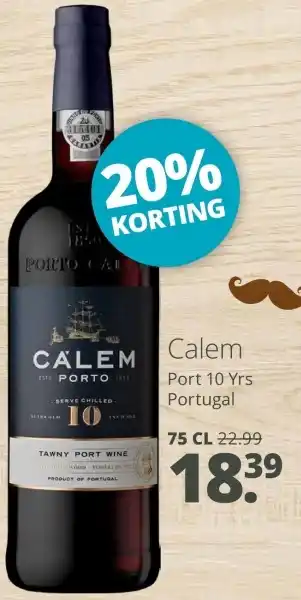 Mitra Calem Port 10 Yrs Portugal aanbieding