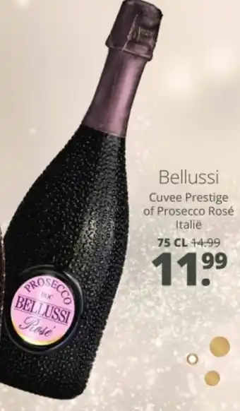 Mitra Bellussi Prosecco Rosé aanbieding