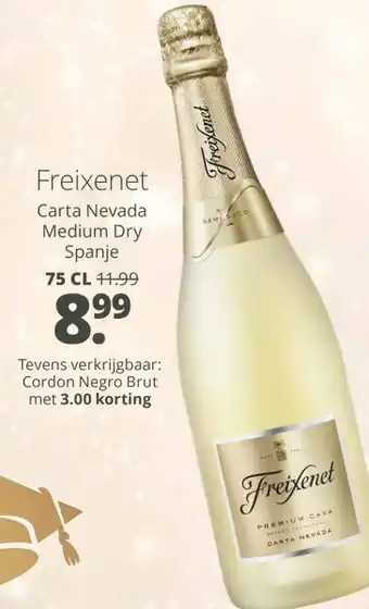 Mitra Freixenet Carta Nevada Medium Dry aanbieding