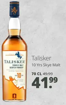 Mitra Talisker 10 Yrs Skye Malt aanbieding