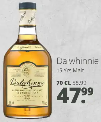 Mitra Dalwhinnie 15 Yrs Malt aanbieding