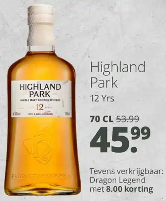 Mitra Highland Park 12 Yrs aanbieding
