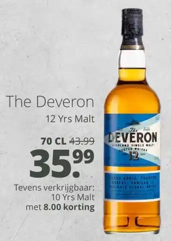 Mitra The Deveron 12 Yrs Malt aanbieding