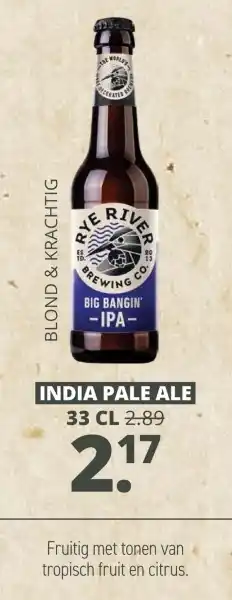 Mitra Rye River Big Bangin IPA aanbieding