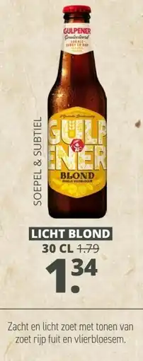 Mitra Gulpener Vlierbloesem Blond aanbieding