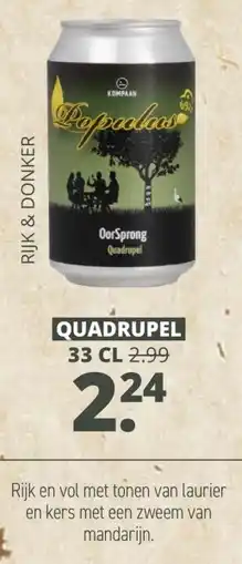 Mitra Populus 6921 Oorsprong by Kompaan aanbieding