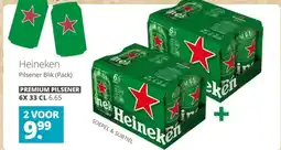 Mitra Heineken Pilsener Blik aanbieding