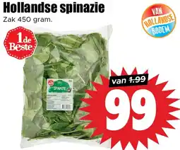 Dirk Hollandse spinazie aanbieding