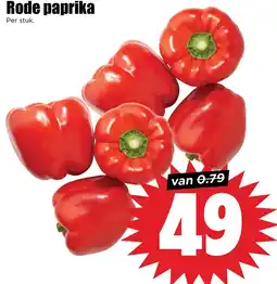 Dirk Rode paprika aanbieding