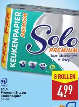 ALDI Solo Premium 2-laags keukenpapier aanbieding