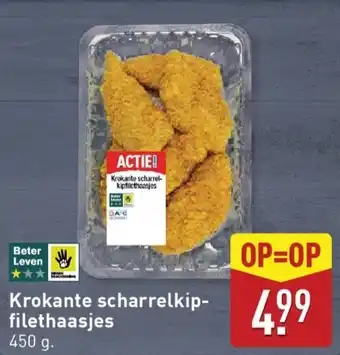 ALDI Krokante scharrelkip filethaasjes aanbieding