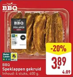 ALDI BBQ Speklappen gekruid aanbieding